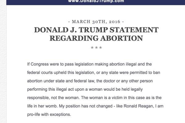 Abortion position paper essay