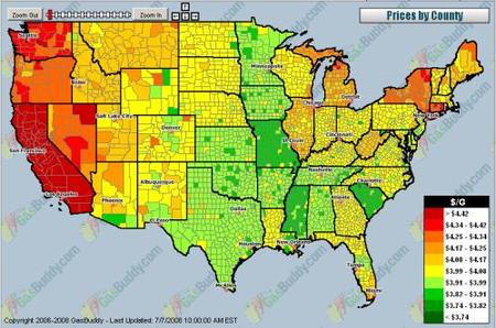 Gasmap