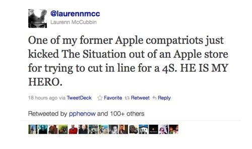 The Situation Got Kicked Out Of The Apple Store For Cutting In Line