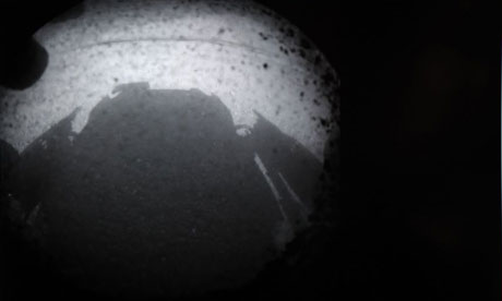 Curiosity Rover shadow
