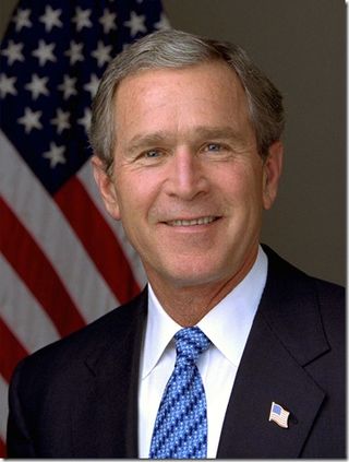 George-W-Bush eye color picture