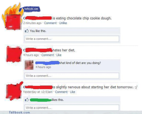 Funny-facebook-diet-fail