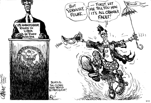 Romney-beclowned